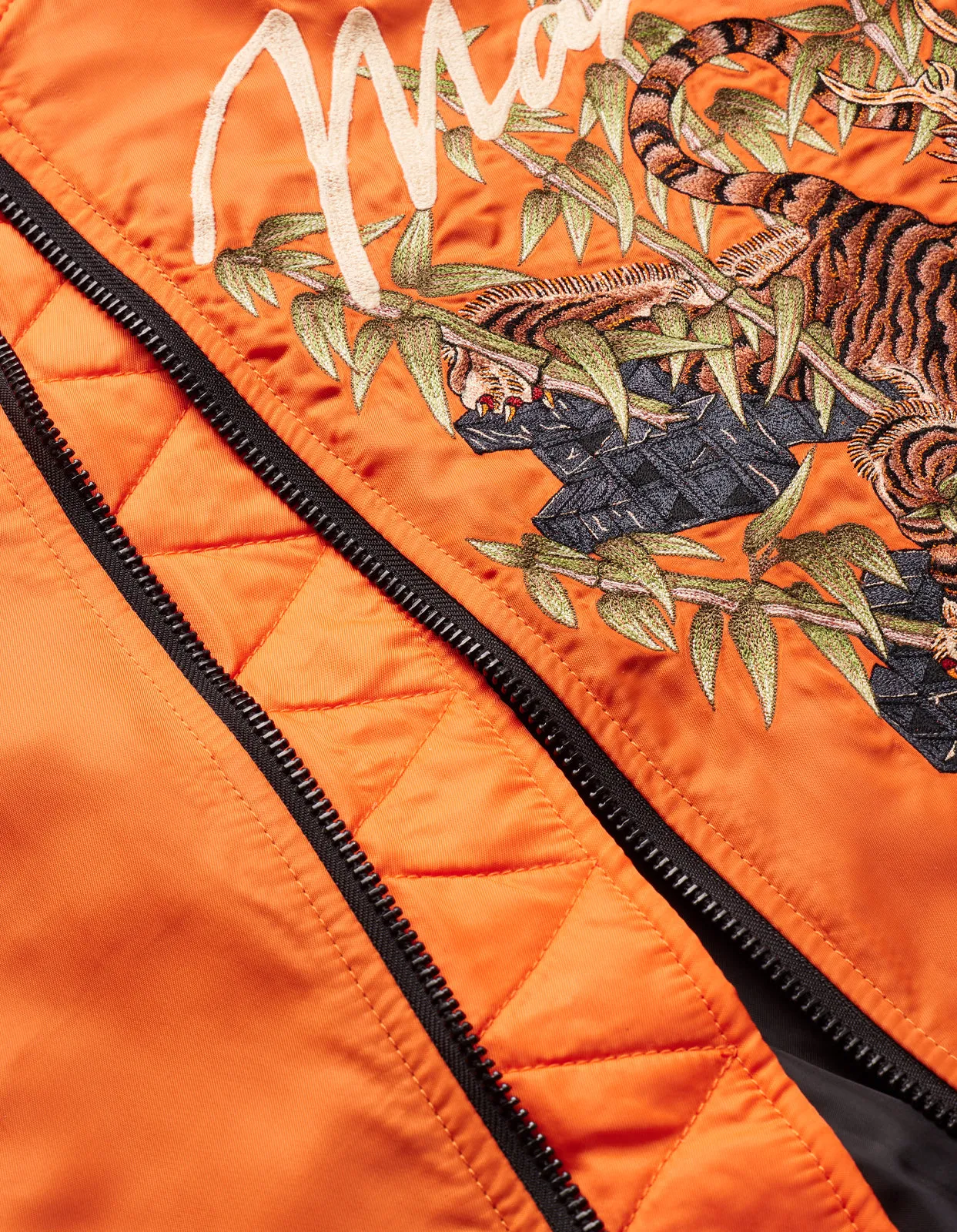 5096 Take Tora MA1 Flight Jacket Blaze Orange