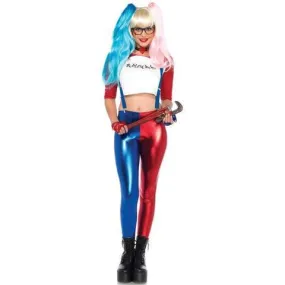 BFJFY Sexy Misfit Hipster Suicide Squad Harley Quinn Women's Costume