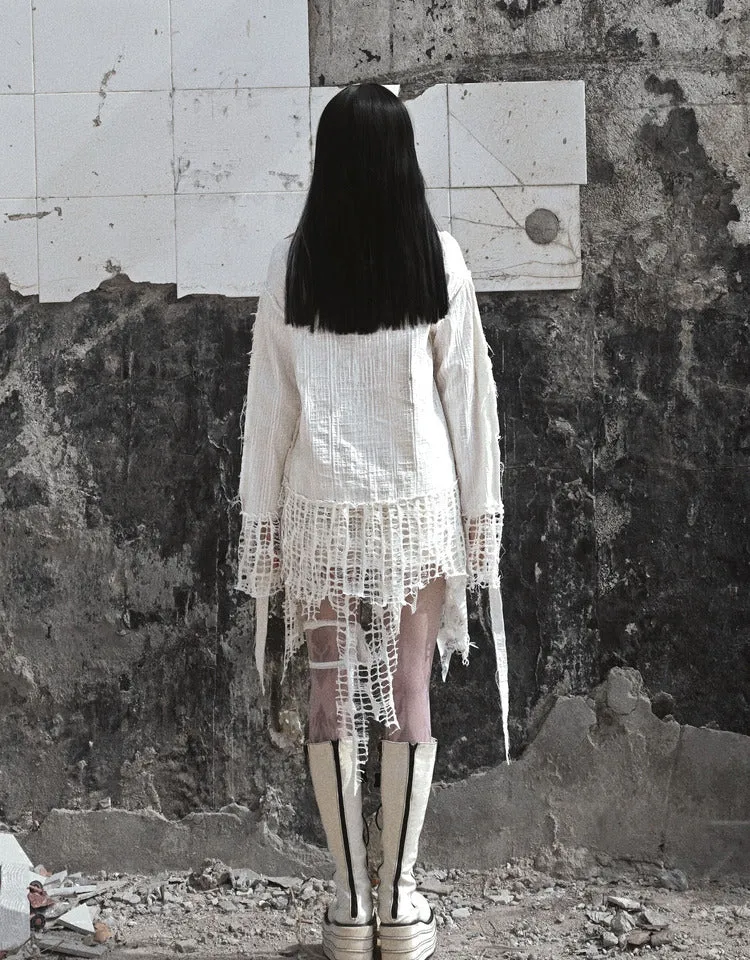 [Blood Supply] Madhouse Distressed Sweatshirt