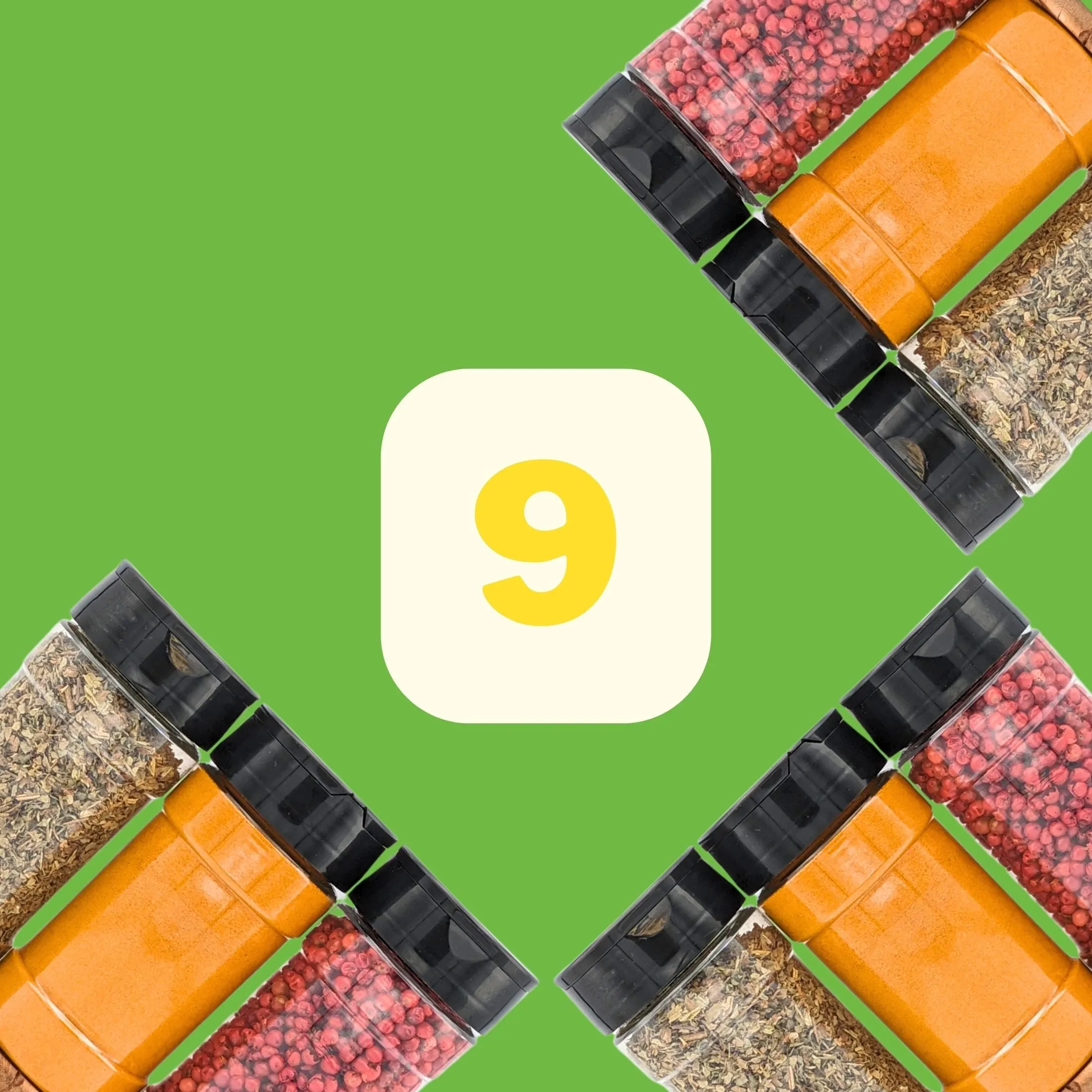 Build-Your-Own Spice Set with Large Bottles