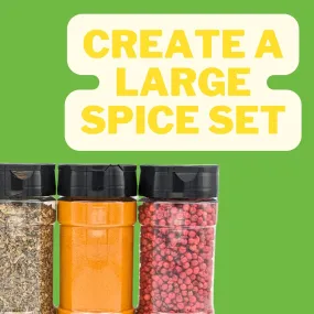 Build-Your-Own Spice Set with Large Bottles
