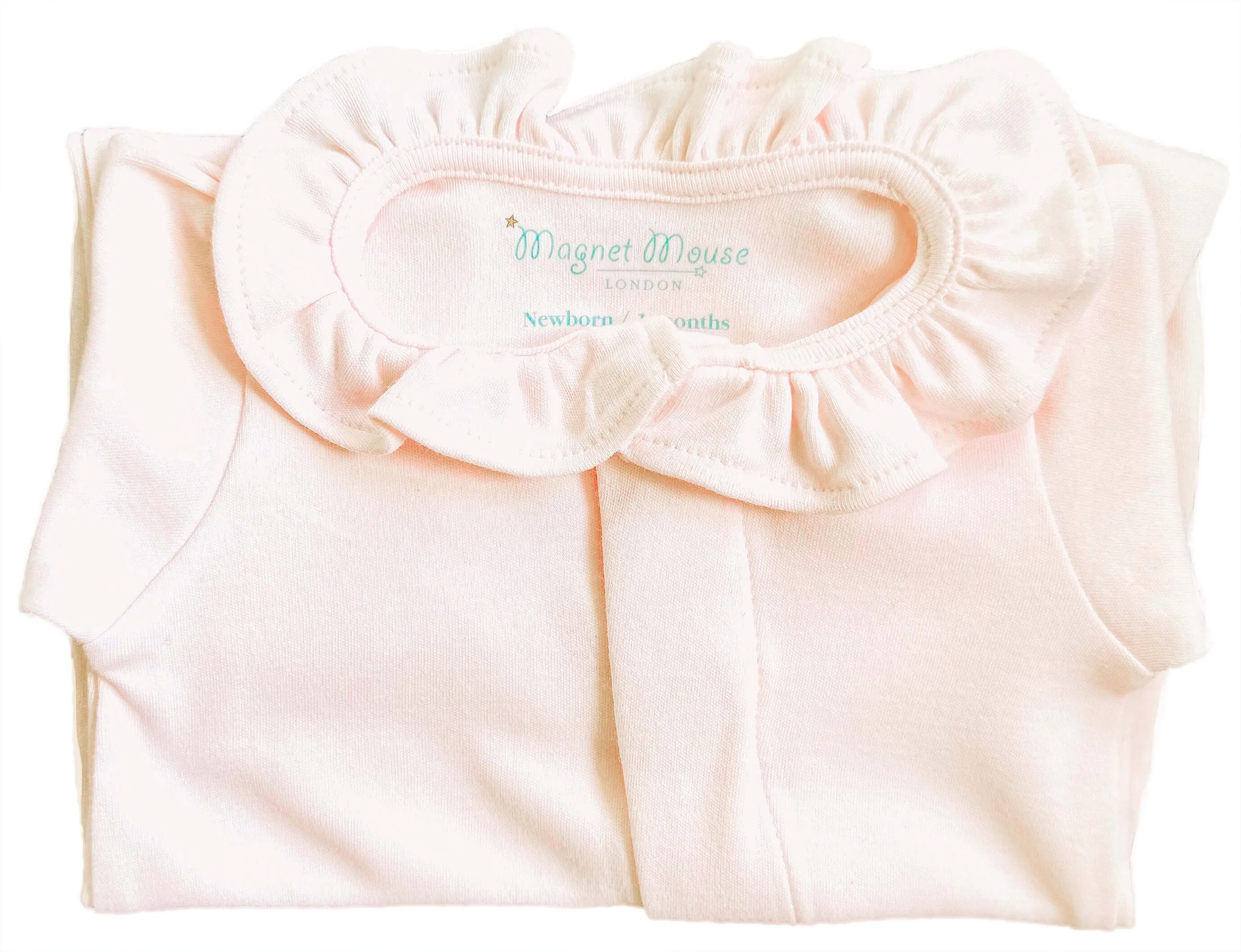 Classic Every Day Pink Ruffle Onesie