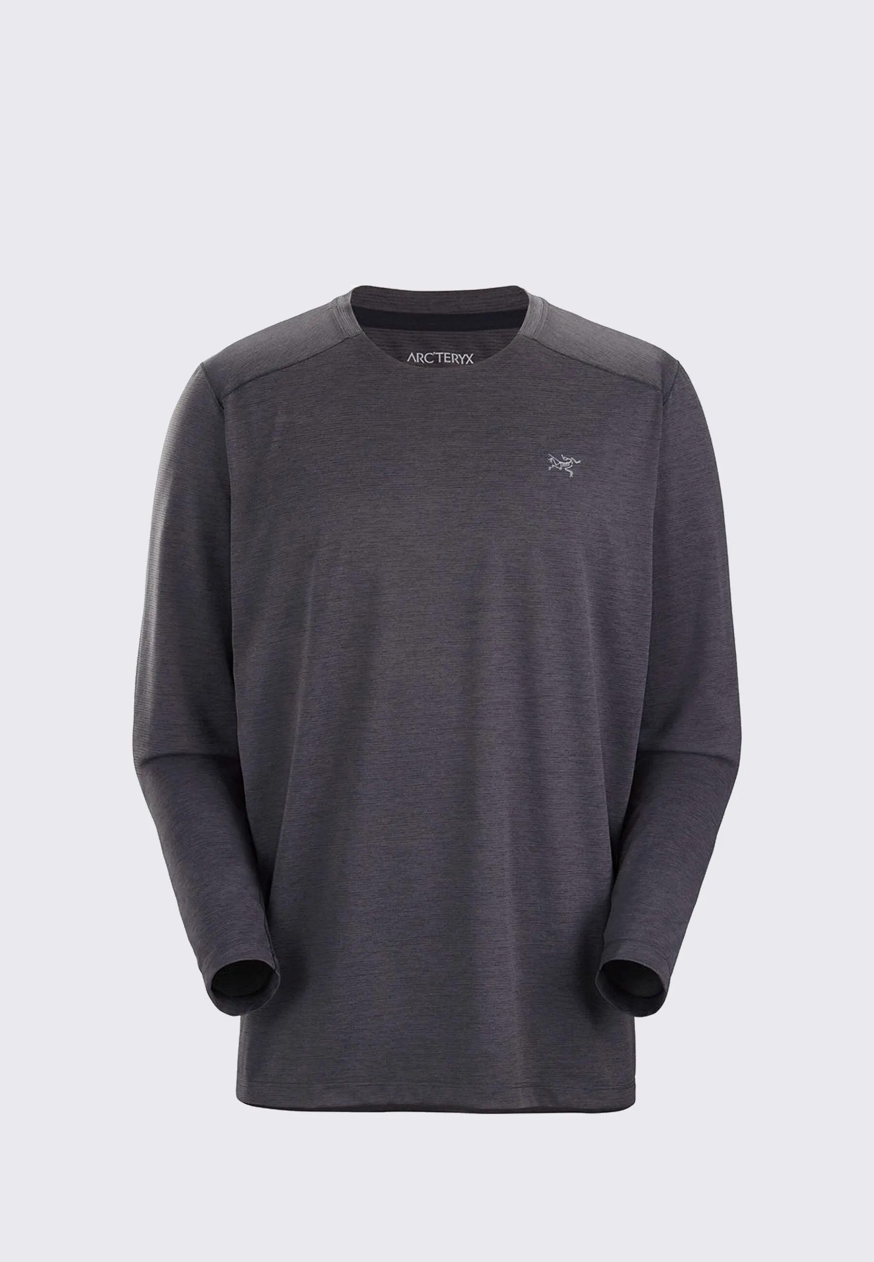 Cormac Crew Long Sleeve - Black Heather