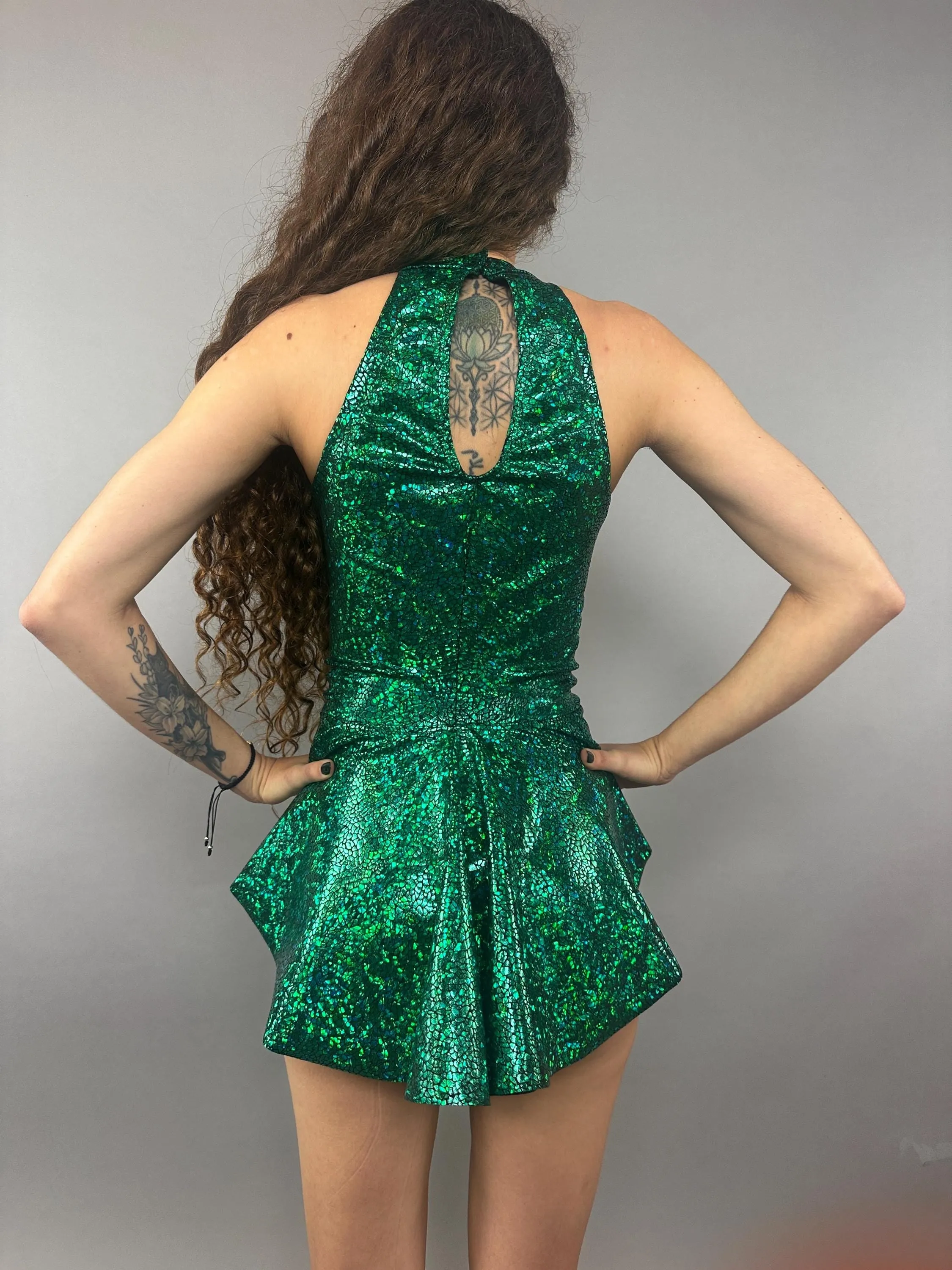 Exotic Dance wear, Green, Spandex leotard, dance costume, circus outfit, Mardi Gras party , rave, music festival ,trending now.