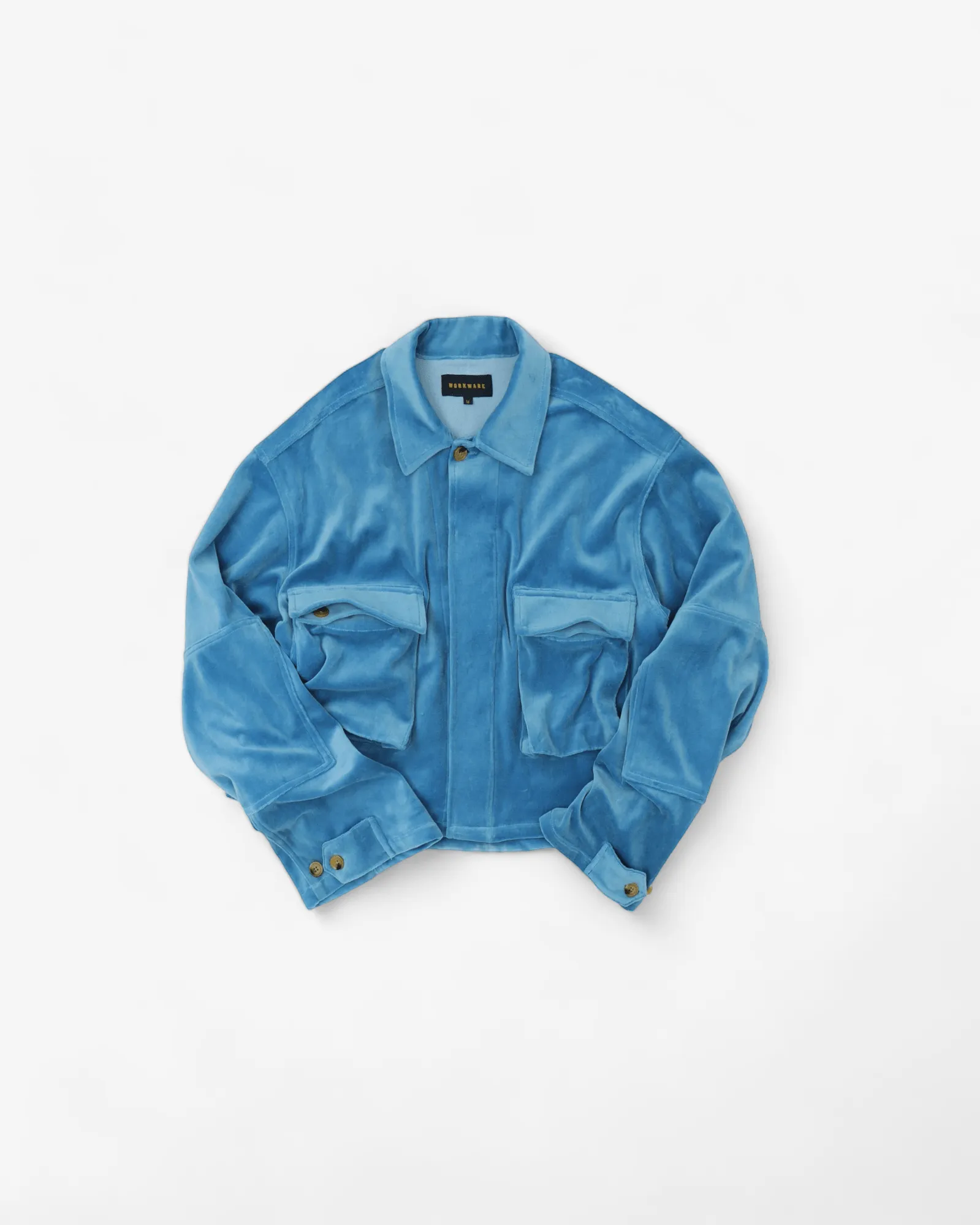 FINE COTTON CROPPED JACKET #687