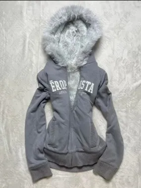 Flytonn-Streetwear y2k 90s Fashion Korean Vintage Casual Hip-hop Gothic Fshion Hooded Sweater Treet Rock Aesthetic Retro Grunge Punk Hip Hop Women's Sweater