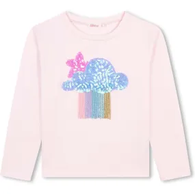 Girls Pink Cloud T-shirt