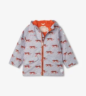 Hatley Microfiber Rain Jacket Roaming Tigers