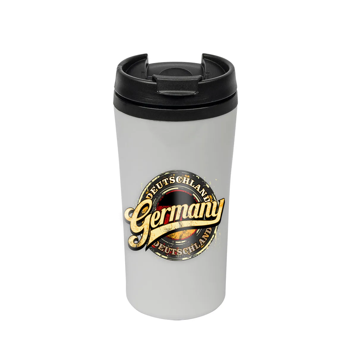 Hot MAXX Thermal Mug white "Germany Retro"*