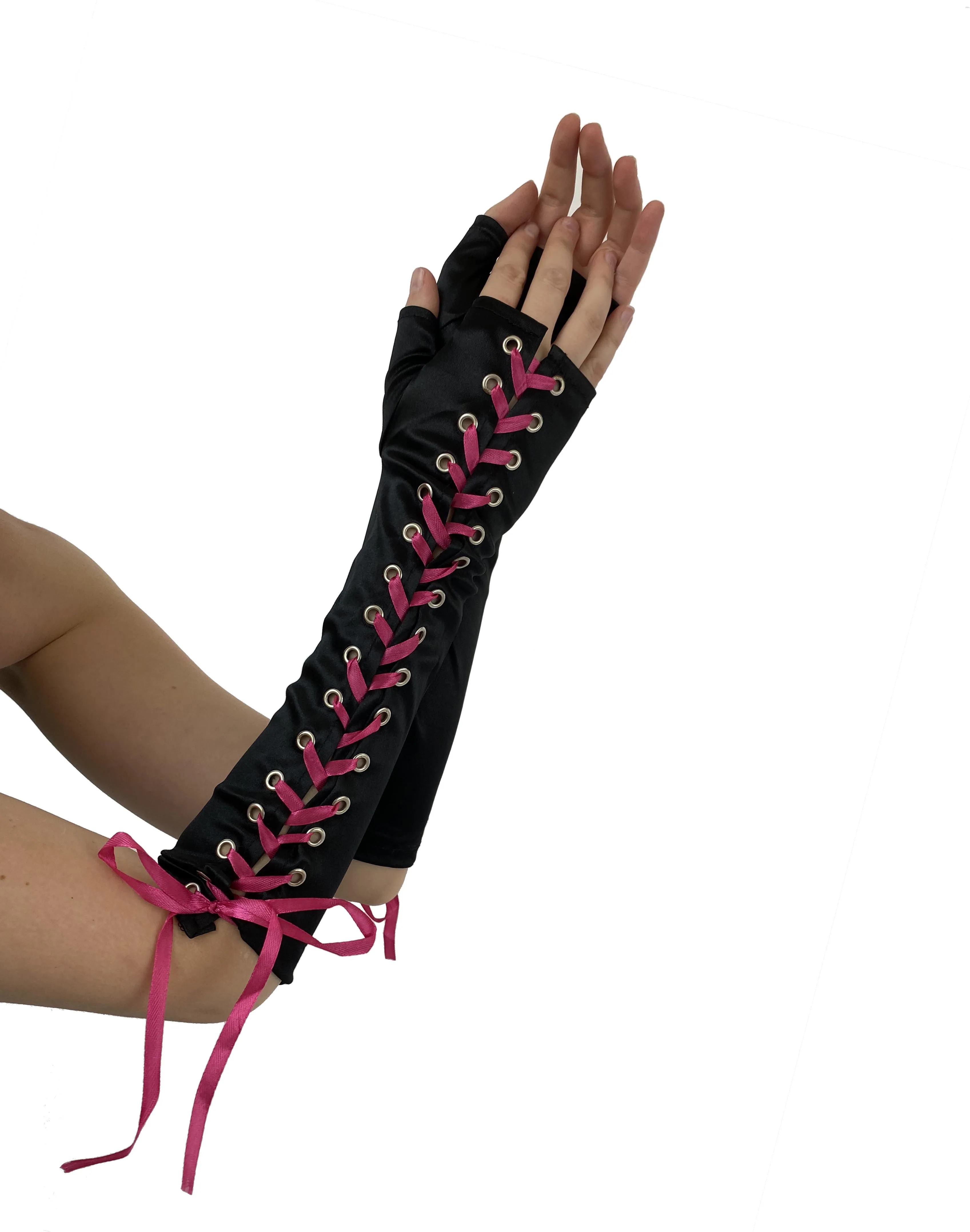 Lace Up Gloves
