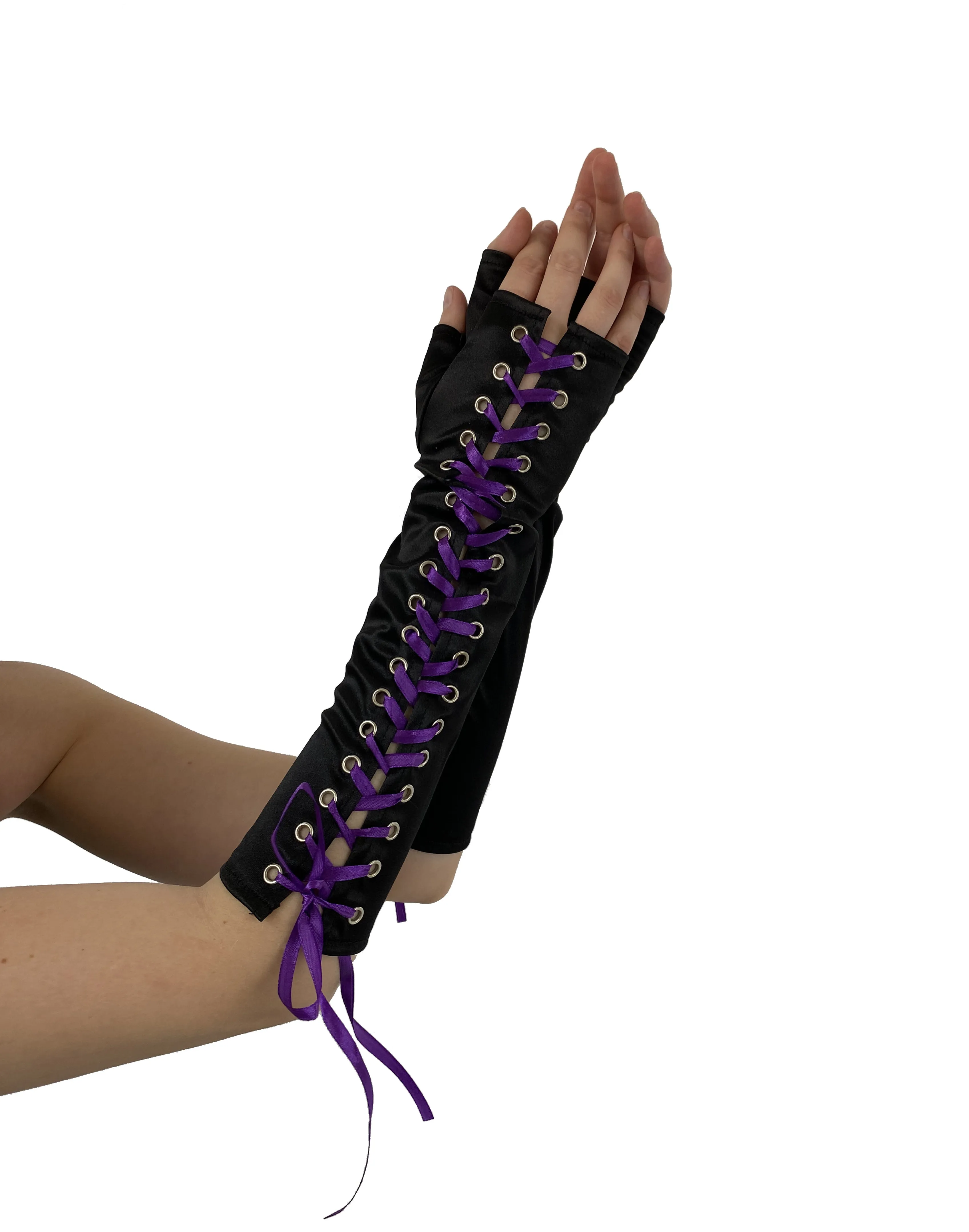 Lace Up Gloves