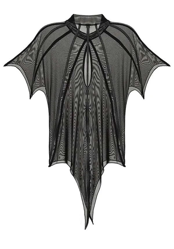 Leutogi Mesh Bat Wing | PONCHO TOP