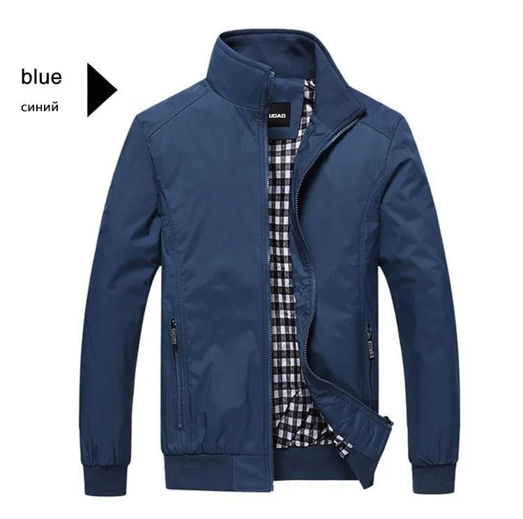 Men's Loose Bomber Jacket Plus Size M- 5XL