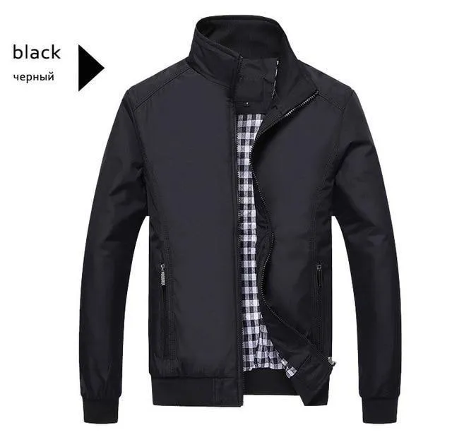 Men's Loose Bomber Jacket Plus Size M- 5XL