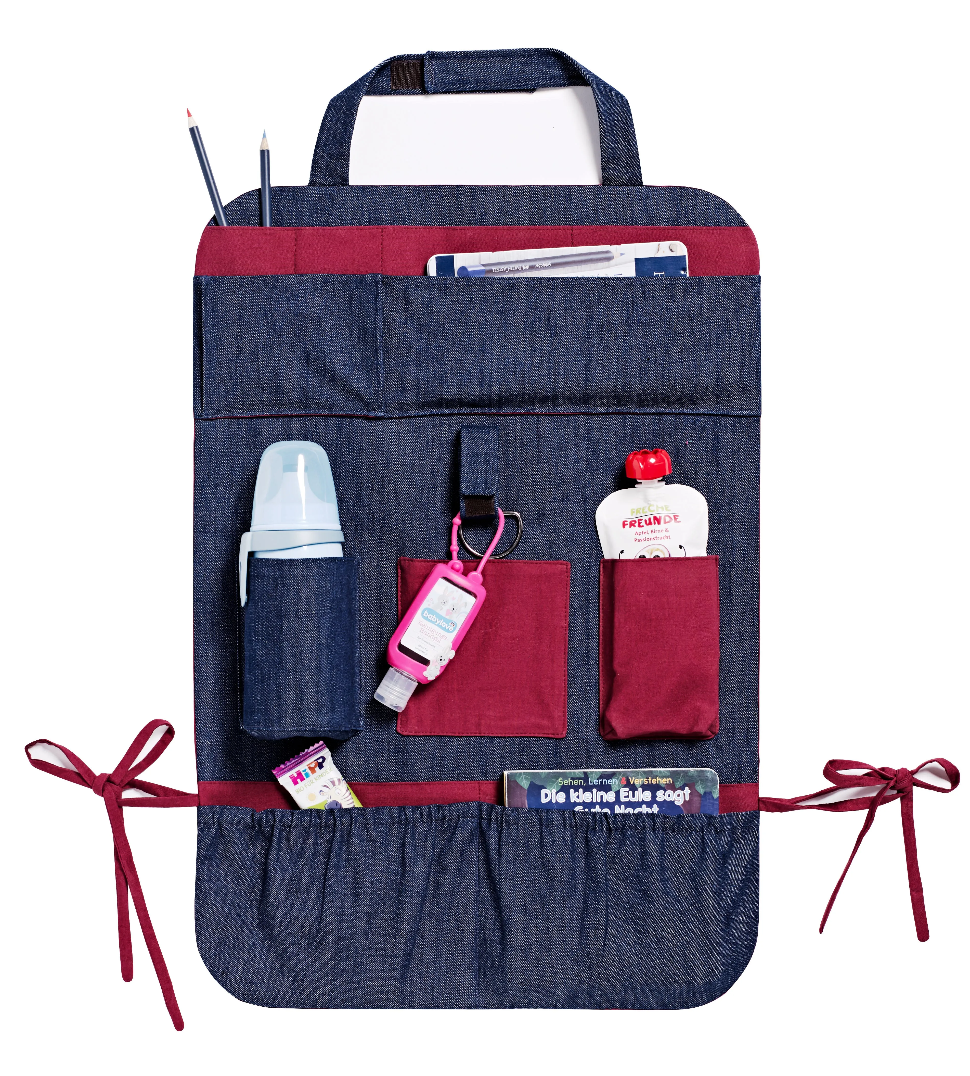 Patron Burda Enfant n°9233 : Set Accessoires-auto bébé
