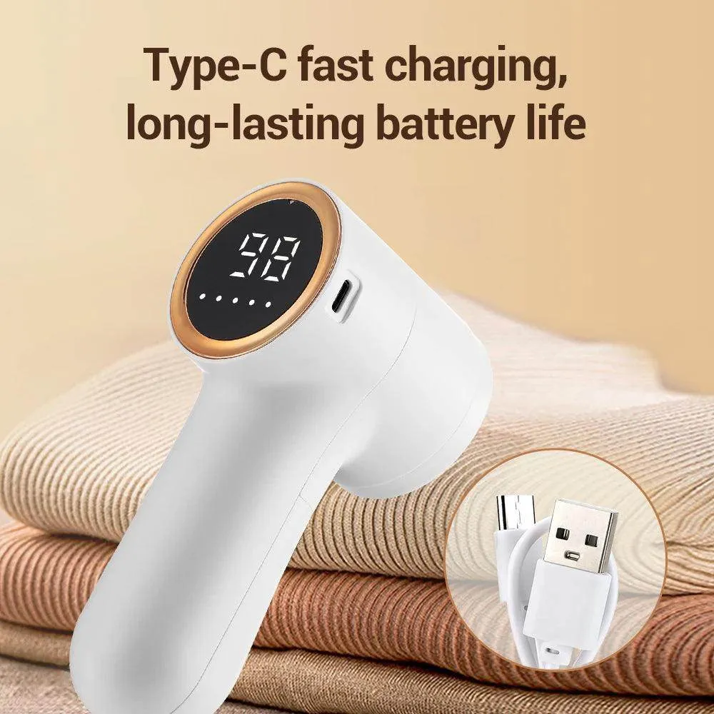 Rechargeable fuzz remover for clothes