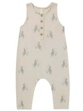 Rylee & Cru Terry Jumpsuit, Parrot