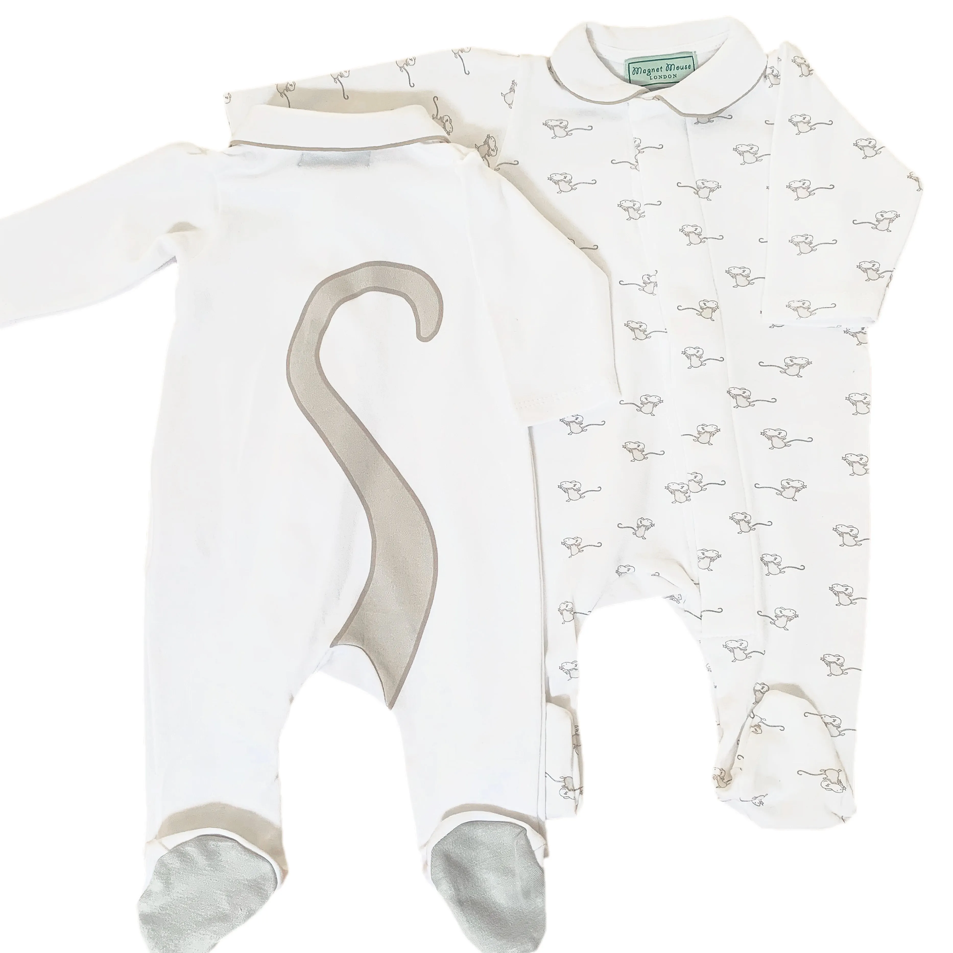 Unisex Mouse Babygrow Set