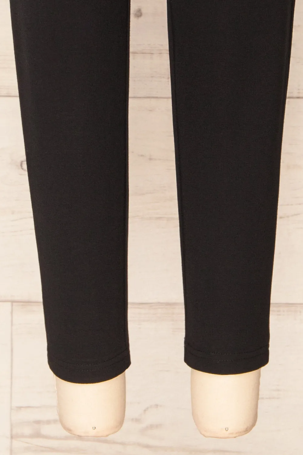 Warsaw | Black Fitted Leg Jogger Pants