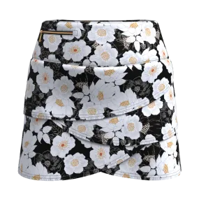 Yaya Ice Skort 18 inch - BLACK NIGHT FALL FLORAL